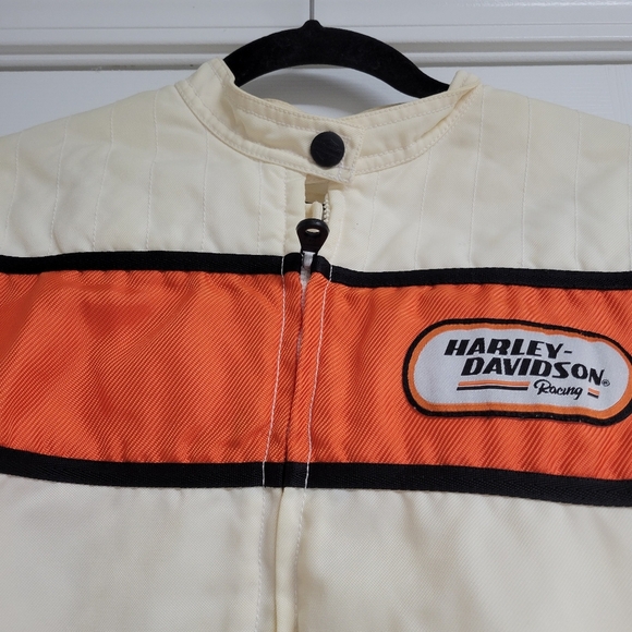 Harley Davidson Vintage Nylon Racing  Women's Jacket. - Picture 8 of 16